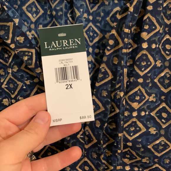 NWT RALPH LAUREN TANK BLOUSE - Picture 5 of 5